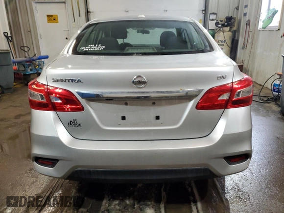 2019 Nissan Sentra SV with VIN 3N1AB7AP1KY272748, listed as a Copart auction lot 46336665 with 55,771 mi miles and Salvage Title. Bid and sale history available at DreamBid. Image 6.