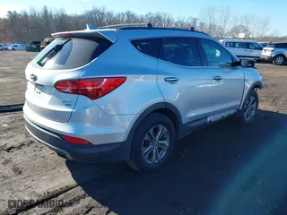 2013 Hyundai Santa Fe Sport with VIN 5XYZUDLBXDG096526, listed as a IAAI auction lot 41490492 with 126,469 mi miles. Bid and sale history available at carsss.com. Image 4.