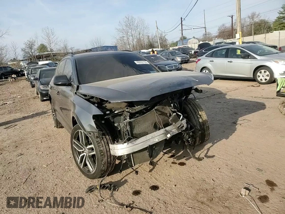 2017 Audi SQ5 Premium Plus with VIN WA1CCAFP5HA063917, listed as a Copart auction lot 48882755 with 104,669 mi miles and Salvage Title. Bid and sale history available at carsss.com. Image 12.