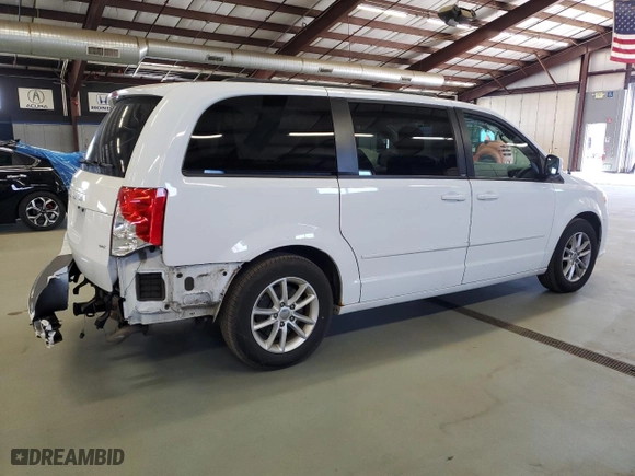 2014 Dodge Grand Caravan SXT with VIN 2C4RDGCG9ER113813, listed as a Copart auction lot 51507615 with 137,303 mi miles and Salvage Title. Bid and sale history available at carsss.com. Image 3.