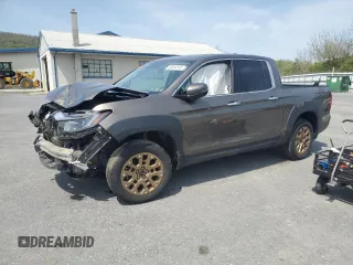 2021 Honda Ridgeline RTL-E with VIN 5FPYK3F76MB020626, listed as a Copart auction lot 55052515 with Not provided miles and Salvage title. Bid and sale history available at DreamBid. Image 1.