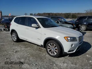 2013 BMW X3 xDrive28i with VIN 5UXWX9C56D0A27129, listed as a Copart auction lot 42236145 with 121,565 mi miles and Clean Title. Bid and sale history available at carsss.com. Image 4.