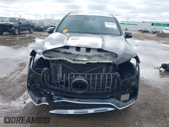 2022 Mercedes-Benz GLE 53 AMG with VIN 4JGFB6BBXNA596396, listed as a IAAI auction lot 41484492 with 38,599 mi miles and . Bid and sale history available at DreamBid. Image 6.