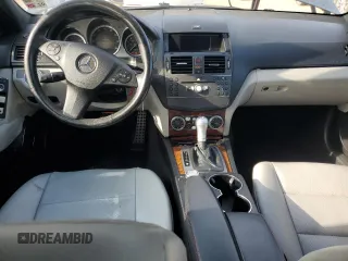 2010 Mercedes-Benz C 300 Sport with VIN WDDGF5EB1AR102933, listed as a Copart auction lot 61133215 with 136,319 mi miles and Salvage title. Bid and sale history available at DreamBid. Image 8.