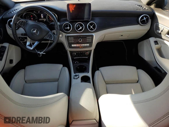 2018 Mercedes-Benz CLA 250 with VIN WDDSJ4EB2JN655391, listed as a Copart auction lot 42583104 with 7,022 mi miles and . Bid and sale history available at DreamBid. Image 8.