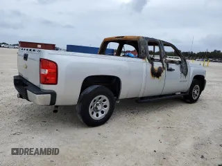 2011 Chevrolet Silverado 1500 Work Truck with VIN 1GCRCPEXXBZ276505, listed as a Copart auction lot 74897734 with Not Provided miles and Salvage Title. Bid and sale history available at DreamBid. Image 3.