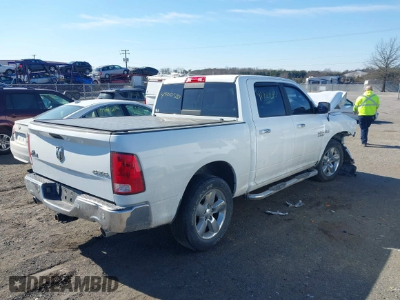 2018 Ram 1500 Big Horn with VIN 3C6RR7LT1JG197406, listed as a IAAI auction lot 41700754 with 79,629 mi miles. Bid and sale history available at carsss.com. Image 4.