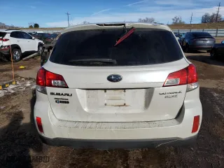 2010 Subaru Outback Prem All-Weather/HK Aud with VIN 4S4BRBFC0A3370629, listed as a Copart auction lot 42114605 with 0 mi miles and Salvage Title. Bid and sale history available at carsss.com. Image 6.