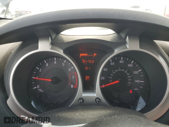 2016 Nissan Juke S with VIN JN8AF5MR4GT600316, listed as a Copart auction lot 55077195 with 94,702 mi miles and Salvage Title. Bid and sale history available at DreamBid. Image 9.