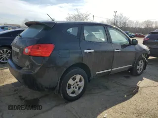 2013 Nissan Rogue S with VIN JN8AS5MVXDW661091, listed as a Copart auction lot 46989145 with 113,261 mi miles and Salvage Title. Bid and sale history available at DreamBid. Image 3.