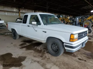 1991 Ford Ranger Splash with VIN 1FTCR14U2MPA61532, listed as a Copart auction lot 42125705 with 22,454 mi miles and Salvage Title. Bid and sale history available at carsss.com. Image 4.