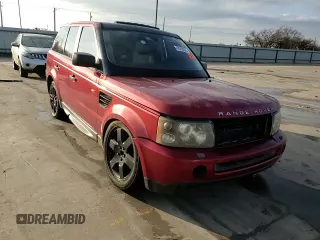 2006 Land Rover Range Rover Sport SC with VIN SALSH23406A923103, listed as a Copart auction lot 42998335 with 0 mi miles and Salvage Title. Bid and sale history available at carsss.com. Image 12.