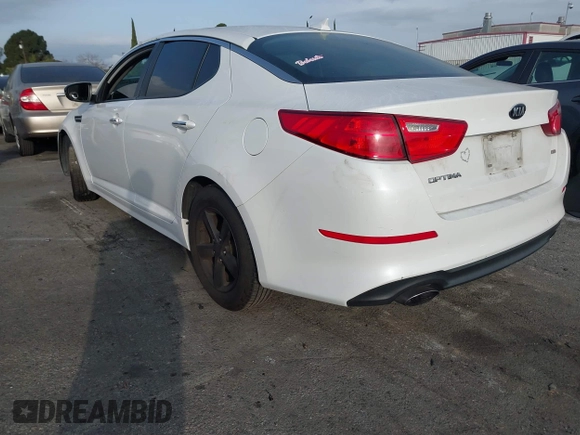 2015 Kia Optima LX z VIN 5XXGM4A78FG459323, wystawiony jako IAAI lot #41684967 z przebiegiem 197 177 mil mil oraz . Historia ofert i sprzedaży dostępna na DreamBid. Obrazek 3.
