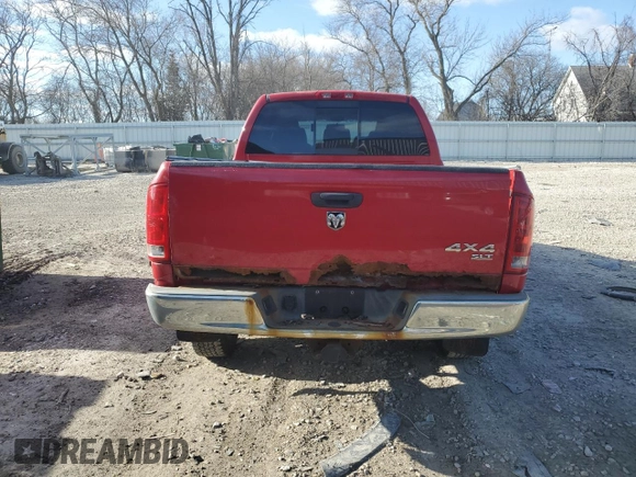2006 Dodge 1500 SLT with VIN 3D7KS19D96G146602, listed as a Copart auction lot 52739435 with 209,777 mi miles and Non Repairable. Bid and sale history available at carsss.com. Image 6.