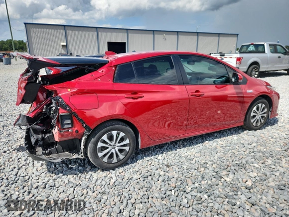 2022 Toyota Prius LE z VIN JTDKAMFP9N3208904, wystawiony jako Copart lot #62521205 z przebiegiem 37 147 mil mil oraz Szkoda całkowita • Salvage title. Historia ofert i sprzedaży dostępna na DreamBid. Obrazek 3.
