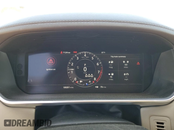 2019 Land Rover Range Rover with VIN SALGS2RE9KA520996, listed as a Copart auction lot 50520845 with 108,261 mi miles and Salvage title. Bid and sale history available at DreamBid. Image 9.