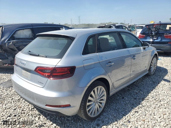 2016 Audi A3 e-tron Premium Plus with VIN WAUTPBFF0GA050401, listed as a Copart auction lot 68282534 with 60,133 mi miles and Clean Title. Bid and sale history available at carsss.com. Image 3.
