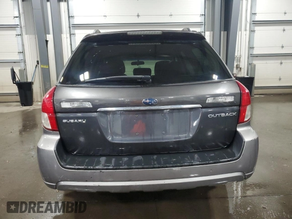 2009 Subaru Outback Ltd with VIN 4S4BP66C297312569, listed as a Copart auction lot 80090944 with 115,488 mi miles and Clean Title. Bid and sale history available at carsss.com. Image 6.