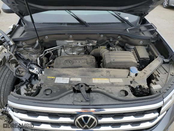 2021 Volkswagen Atlas 2.0T SEL with VIN 1V2BP2CA0MC603750, listed as a Copart auction lot 85717244 with 39,303 mi miles and Salvage Title. Bid and sale history available at carsss.com. Image 13.