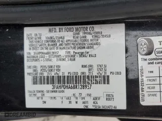 2011 Ford Fusion SE with VIN 3FAHP0HA6BR128957, listed as a Copart auction lot 44354795 with 178,360 mi miles and Salvage Title. Bid and sale history available at carsss.com. Image 13.