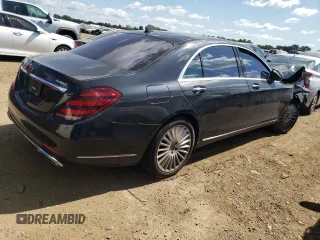 2018 Mercedes-Benz S 560 z VIN WDDUG8GB2JA378695, wystawiony jako Copart lot #47960425 z przebiegiem Nie podano mil oraz Nie do naprawy • Non repairable. Historia ofert i sprzedaży dostępna na DreamBid. Obrazek 3.
