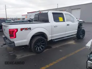 2017 Ford F-150 XL with VIN 1FTEW1EP5HFA52345, listed as a IAAI auction lot 41059665 with 134,193 mi miles and . Bid and sale history available at DreamBid. Image 4.