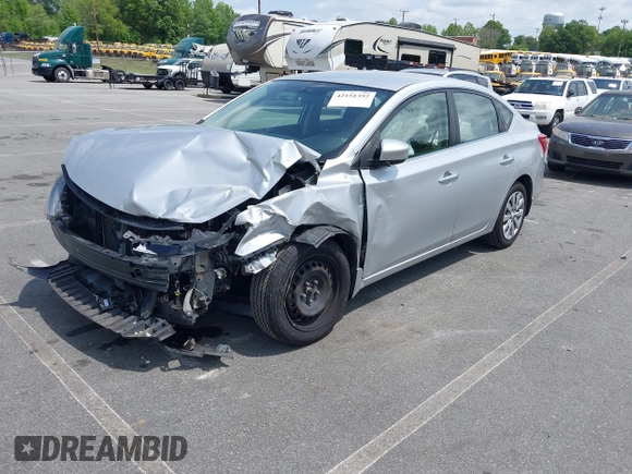 2019 Nissan Sentra S z VIN 3N1AB7AP6KY205658, wystawiony jako IAAI lot #42151392 z przebiegiem 80 395 mil mil oraz . Historia ofert i sprzedaży dostępna na DreamBid. Obrazek 2.