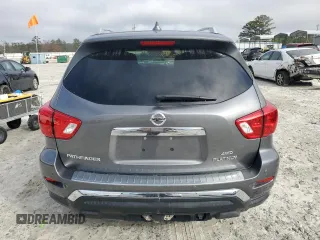 2020 Nissan Pathfinder Platinum with VIN 5N1DR2DM8LC597929, listed as a Copart auction lot 85009934 with 72,294 mi miles and Salvage Title. Bid and sale history available at carsss.com. Image 6.