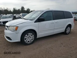 2014 Dodge Grand Caravan SE 30th Anniversary with VIN 2C4RDGBG8ER180968, listed as a Copart auction lot 49465325 with 104,430 mi miles and Salvage Title. Bid and sale history available at DreamBid. Image 1.