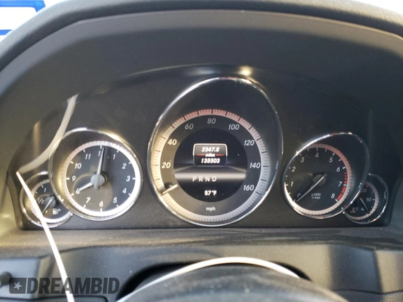 2013 Mercedes-Benz E 350 with VIN WDDKJ5KB8DF221064, listed as a Copart auction lot 50376125 with 135,503 mi miles and Salvage title. Bid and sale history available at DreamBid. Image 9.