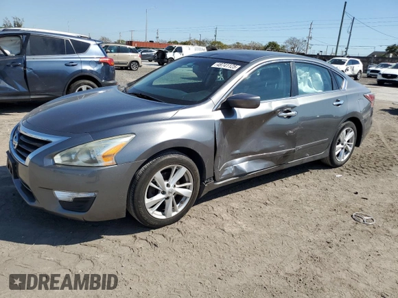 2014 Nissan Altima S with VIN 1N4AL3AP8EC133254, listed as a Copart auction lot 48741125 with 125,418 mi miles and Salvage Title. Bid and sale history available at DreamBid. Image 1.
