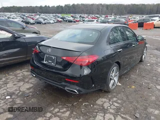 2024 Mercedes-Benz C 300 with VIN W1KAF4GB2RR208526, listed as a IAAI auction lot 41544425 with 3,254 mi miles and . Bid and sale history available at DreamBid. Image 4.