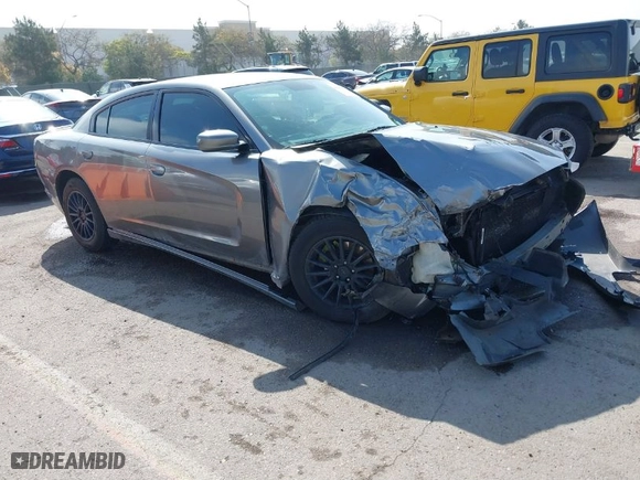 2012 Dodge Charger SE with VIN 2C3CDXBG9CH145756, listed as a IAAI auction lot 41868784 with 201,801 mi miles. Bid and sale history available at carsss.com. Image 1.