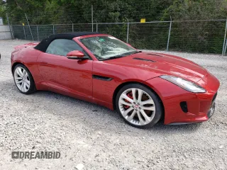 2014 Jaguar F-Type S with VIN SAJWA6FC6E8K09233, listed as a Copart auction lot 61130714 with Not Provided miles and Clean Title. Bid and sale history available at DreamBid. Image 4.