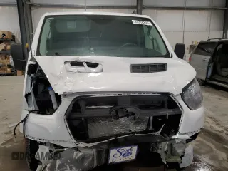 2024 Ford Transit Cargo with VIN 1FTBR1Y88RKB38322, listed as a Copart auction lot 45318395 with 1,168 mi miles and Salvage Title. Bid and sale history available at DreamBid. Image 5.