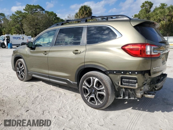 2024 Subaru Ascent Limited with VIN 4S4WMARD9R3411446, listed as a Copart auction lot 41468015 with 16,814 mi miles and Salvage title. Bid and sale history available at DreamBid. Image 2.