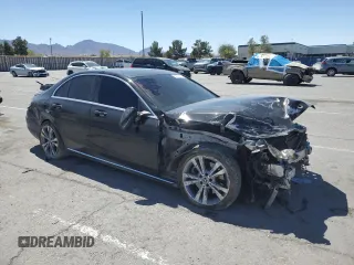 2017 Mercedes-Benz C 300 with VIN 55SWF4JBXHU233055, listed as a Copart auction lot 55277195 with Not provided miles and Salvage title. Bid and sale history available at DreamBid. Image 4.