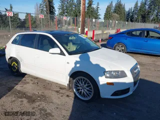 2006 Audi A3 S-Line with VIN WAUKD78P76A116223, listed as a IAAI auction lot 41409659 with 96,735 mi miles. Bid and sale history available at carsss.com. Image 1.