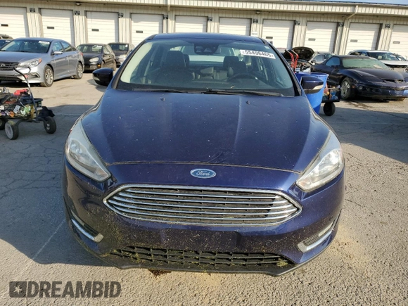 2017 Ford Focus Titanium with VIN 1FADP3J2XHL203959, listed as a Copart auction lot 55498465 with 68,154 mi miles and Salvage title. Bid and sale history available at DreamBid. Image 5.