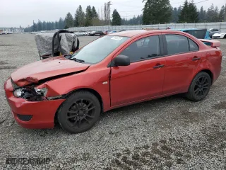 2008 Mitsubishi Lancer DE with VIN JA3AU16U78U019107, listed as a Copart auction lot 50465755 with 219,702 mi miles and Salvage Title. Bid and sale history available at carsss.com. Image 1.