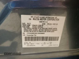 2012 Mazda 6 i Touring Plus with VIN 1YVHZ8EH0C5M09865, listed as a Copart auction lot 50578895 with 178,112 mi miles and Salvage Title. Bid and sale history available at carsss.com. Image 14.