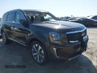 2022 Kia Telluride EX z VIN 5XYP34HCXNG289594, wystawiony jako IAAI lot #41812433 z przebiegiem 91 110 mil mil oraz . Historia ofert i sprzedaży dostępna na DreamBid. Obrazek 1.