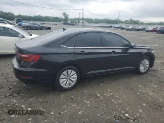 2019 Volkswagen Jetta S with VIN 3VWC57BU7KM128742, listed as a Copart auction lot 58776385 with 128,343 mi miles and Salvage title. Bid and sale history available at DreamBid. Image 3.