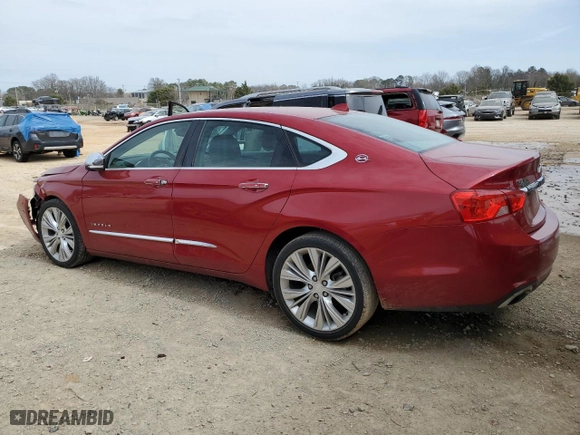 2014 Chevrolet Impala LTZ with VIN 2G1155S35E9105570, listed as a Copart auction lot 47282205 with 89,580 mi miles and Salvage Title. Bid and sale history available at carsss.com. Image 2.