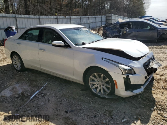 2015 Cadillac CTS RWD with VIN 1G6AP5SX6F0108609, listed as a Copart auction lot 44989985 with Not provided miles and Salvage title. Bid and sale history available at DreamBid. Image 4.
