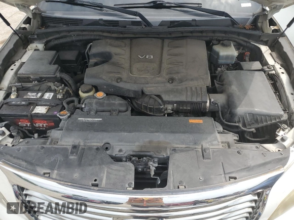 2011 Infiniti QX56 7-passenger with VIN JN8AZ2NF9B9501099, listed as a Copart auction lot 59562454 with 233,081 mi miles and Salvage Title. Bid and sale history available at carsss.com. Image 12.