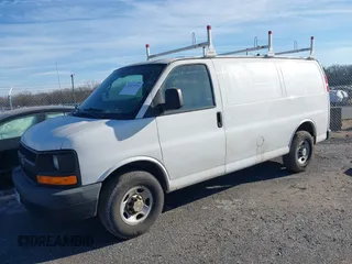2013 Chevrolet Express Cargo with VIN 1GCZGTBG9D1109295, listed as a IAAI auction lot 41379334 with 91,422 mi miles and . Bid and sale history available at DreamBid. Image 2.