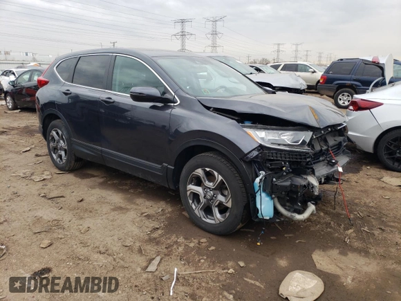 2019 Honda CR-V EX-L with VIN 5J6RW2H88KL028216, listed as a Copart auction lot 46214473 with 23,371 mi miles and . Bid and sale history available at DreamBid. Image 4.
