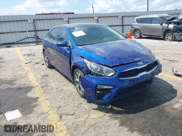 2019 Kia Forte LXS with VIN 3KPF24AD6KE119811, listed as a IAAI auction lot 40063435 with 35,897 mi miles. Bid and sale history available at carsss.com. Image 1.