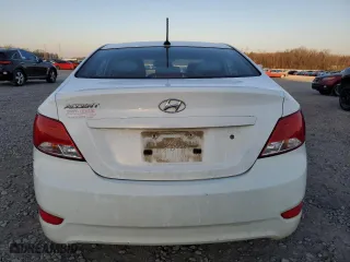 2017 Hyundai Accent SE with VIN KMHCT4AE0HU224228, listed as a Copart auction lot 47769335 with 182,917 mi miles and Salvage Title. Bid and sale history available at carsss.com. Image 6.
